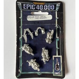 1997 Epic 40K Space Marine Land Speeders Warhammer Armageddon Speeder